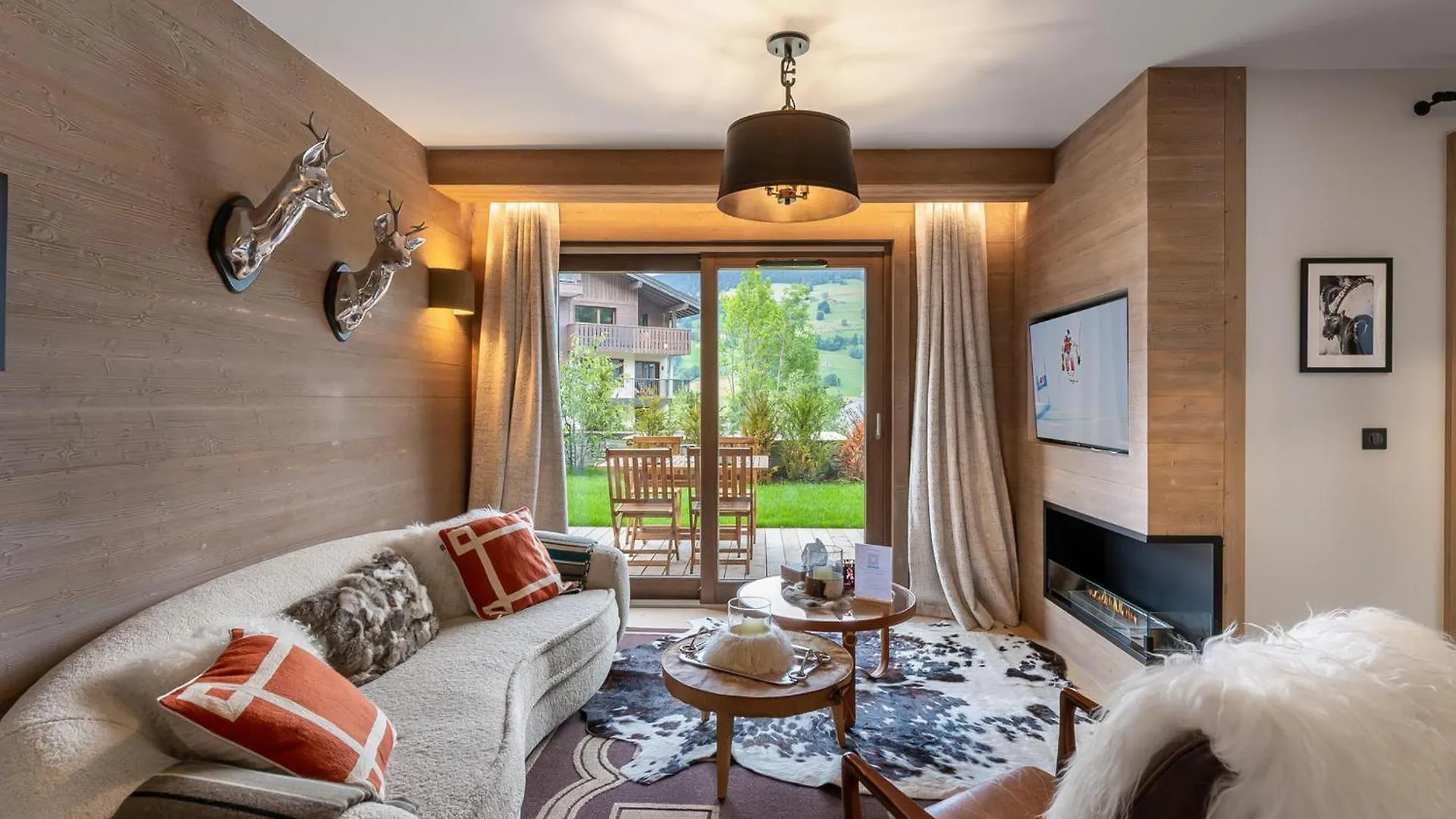 Apartment Charmant Appartement A Rochebrune Avec Jardin Pour 6 Personnes - Acces Piscine, Salle De Sport, Sauna - Fr-1-569-24 Megeve