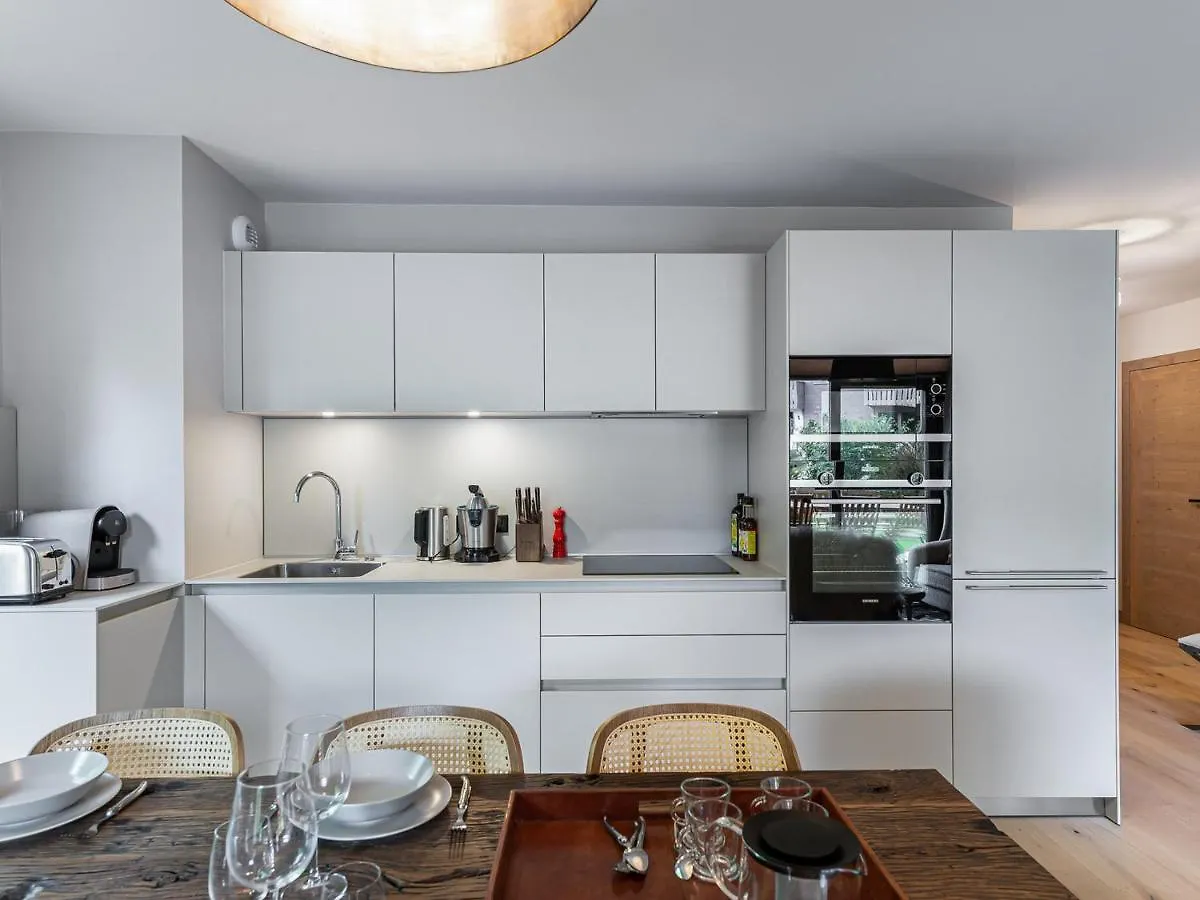 Apartment Charmant Appartement A Rochebrune Avec Jardin Pour 6 Personnes - Acces Piscine, Salle De Sport, Sauna - Fr-1-569-24 Megeve
